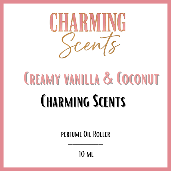 Creamy Vanilla and Coconut by Charming Scents Oil Roller