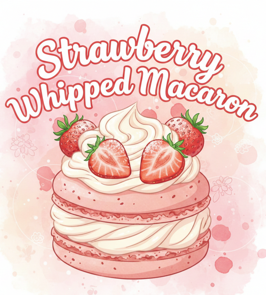 Strawberry Whipped Macaron by Charming Scents Oil Roller