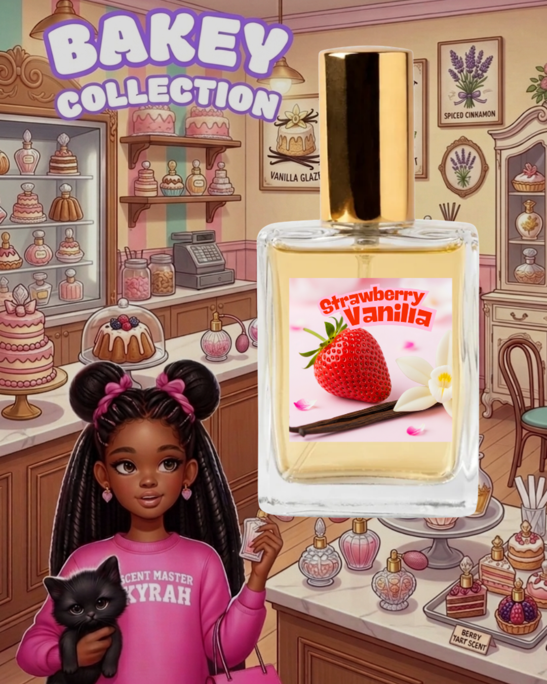 Strawberry Vanilla by The Bakey Collection Perfume Spray