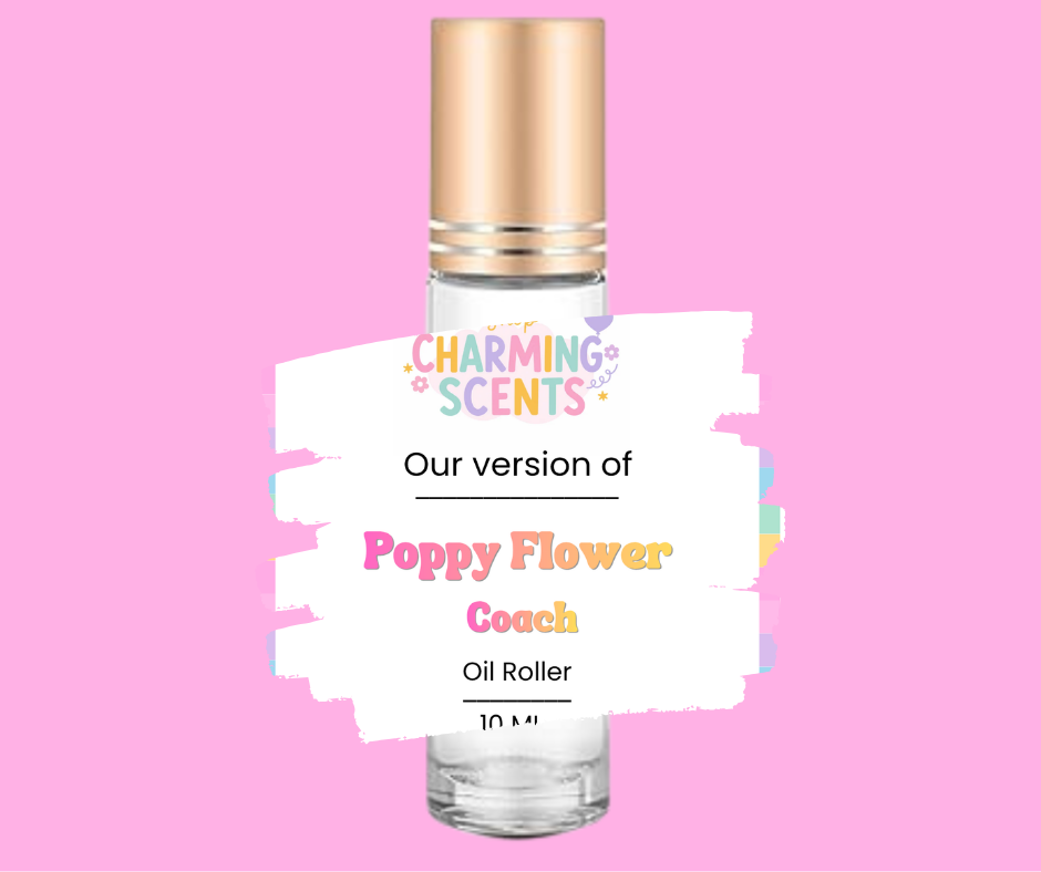 Poppy Flower by Coach Oil Roller