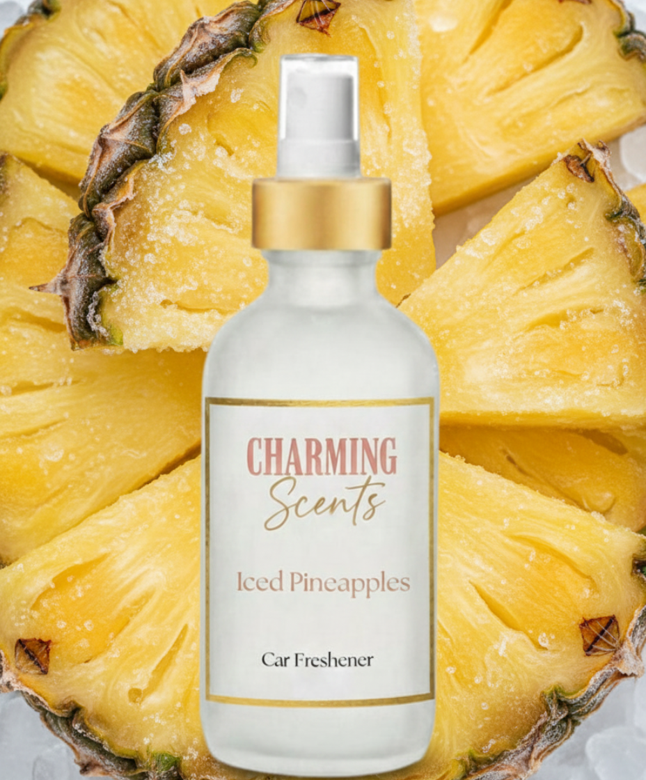 Iced Pineapples Car Freshener
