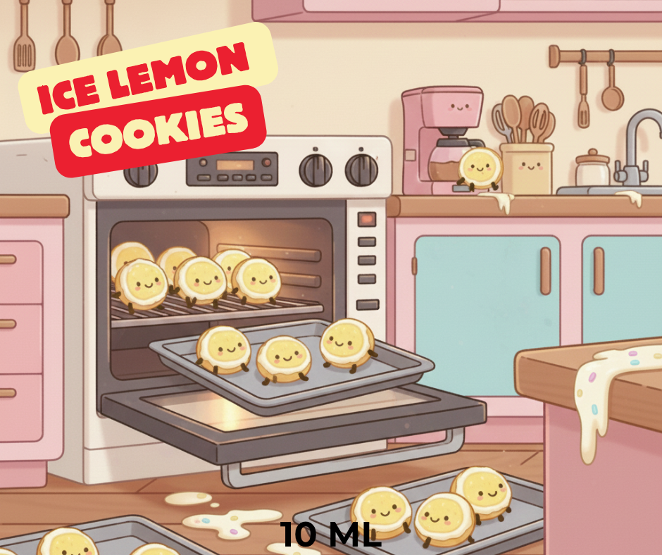 Iced Lemon Cookies by The Bakey Collection Oil Roller