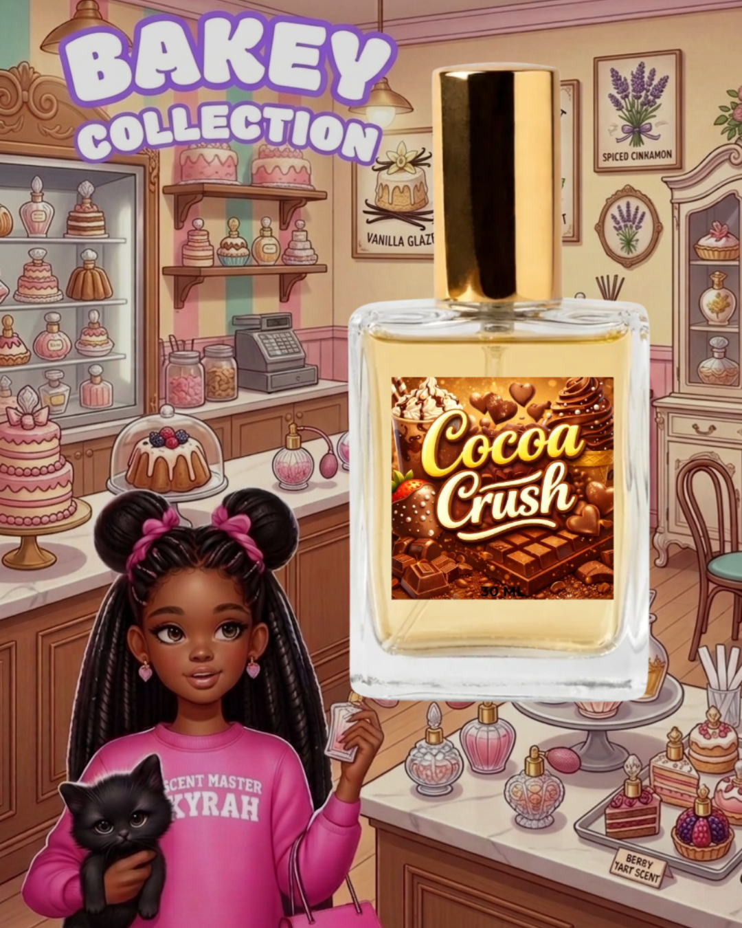 Cocoa Crush by The Bakey Collection Perfume Spray