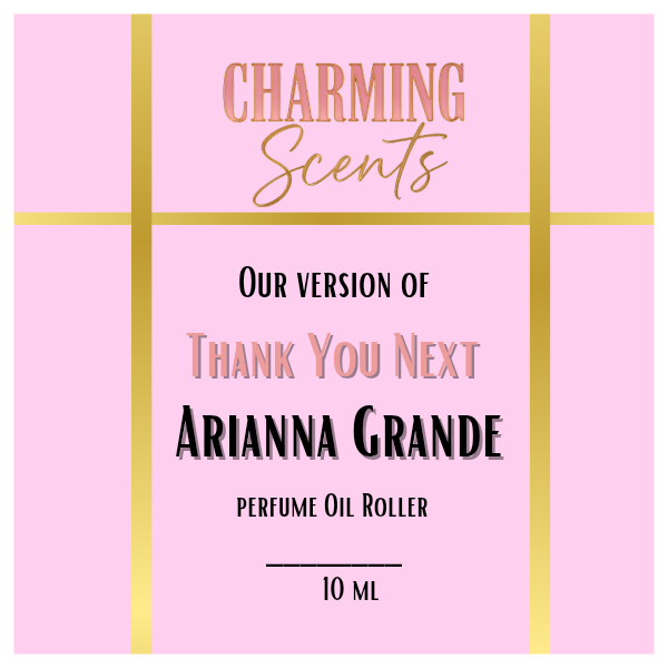 Thank You Next by Ariana Grande Oil Roller