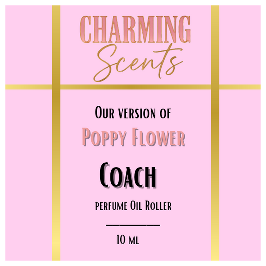 Poppy Flower by Coach Oil Roller