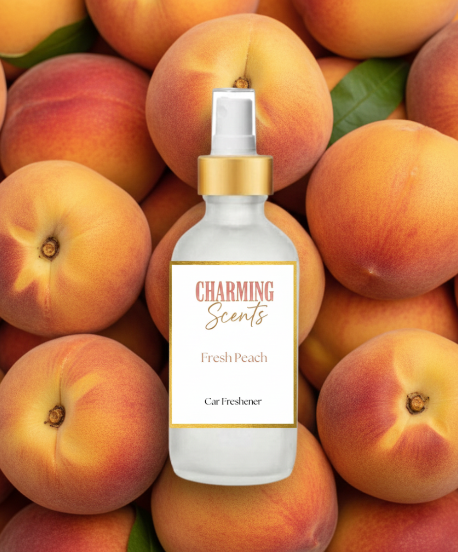 Fresh Peach Car Freshener