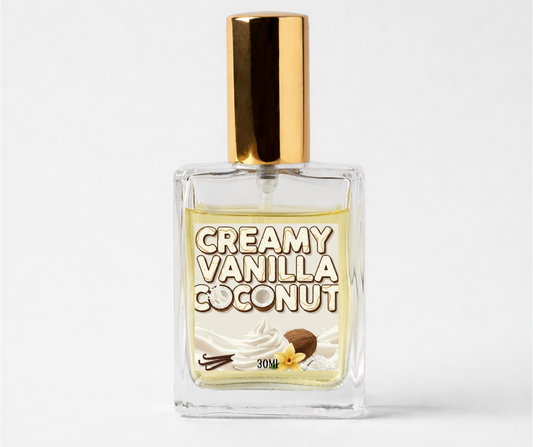 Creamy Vanilla Coconut by Charming Scents Perfume Spray