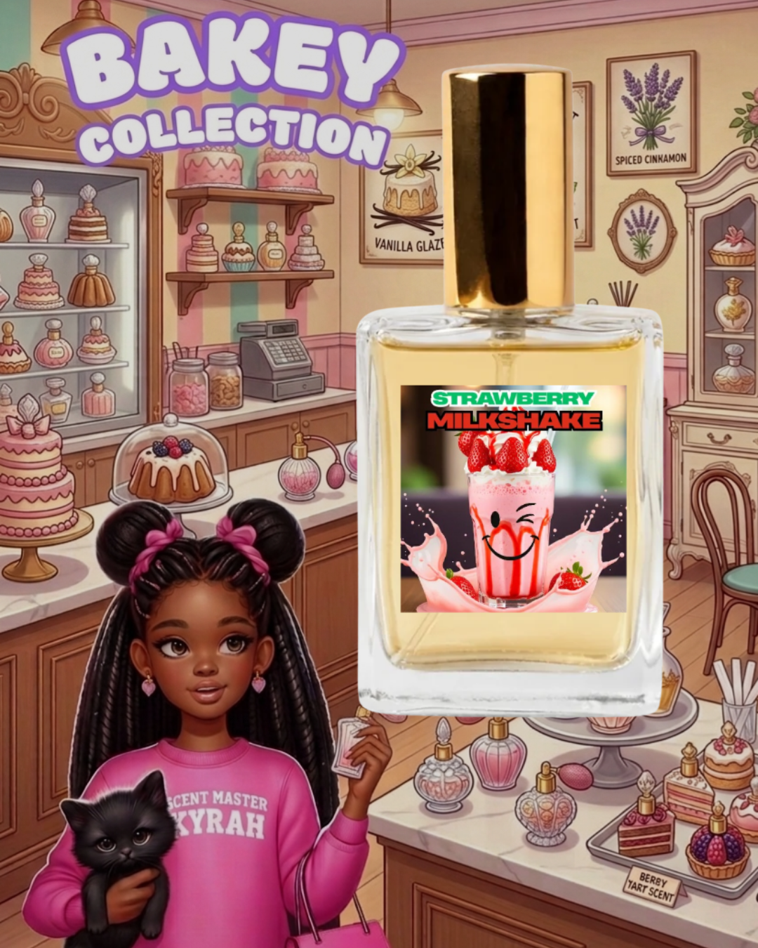 Strawberry Milkshake by The Bakey Collection Perfume Spray
