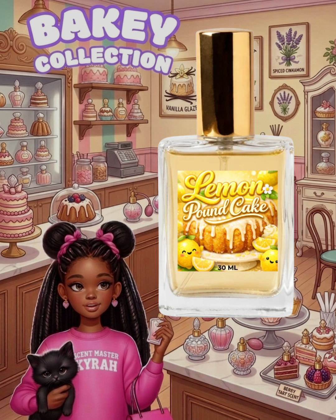 Lemon Pound Cake by The Bakey Collection Perfume Spray