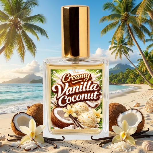 Creamy Vanilla Coconut by Charming Scents Perfume Spray